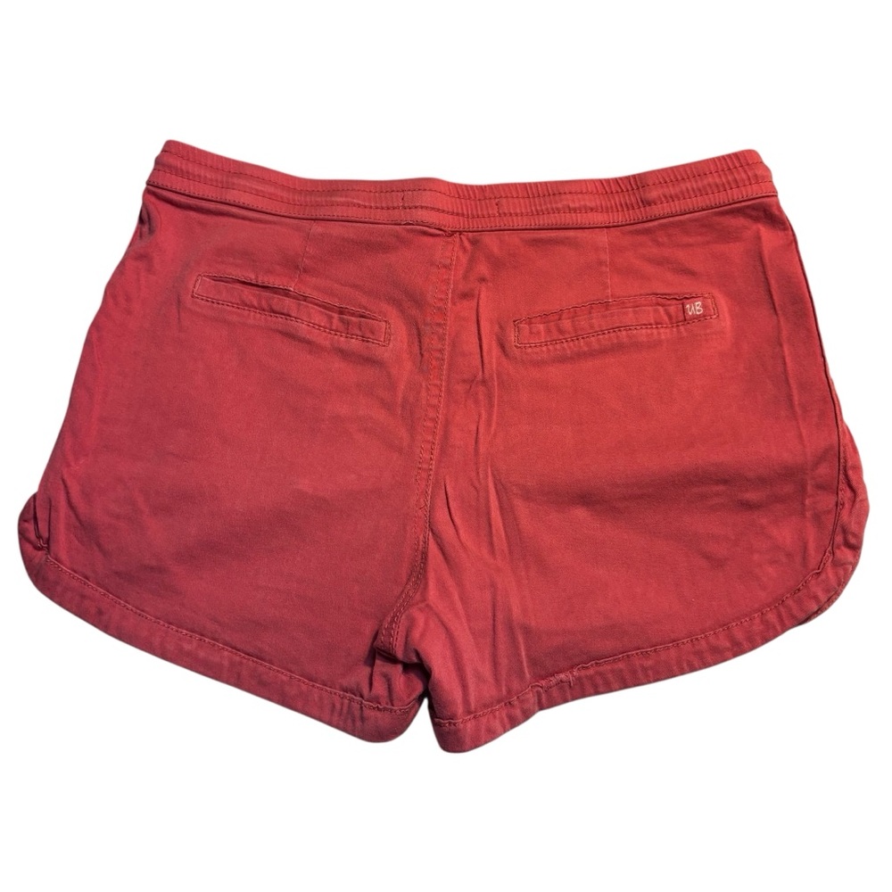 UNIONBAY Shorts Lg Juniors Watermelon Pink Maribeth Sateen Pull-On Drawstring - Picture 3 of 10